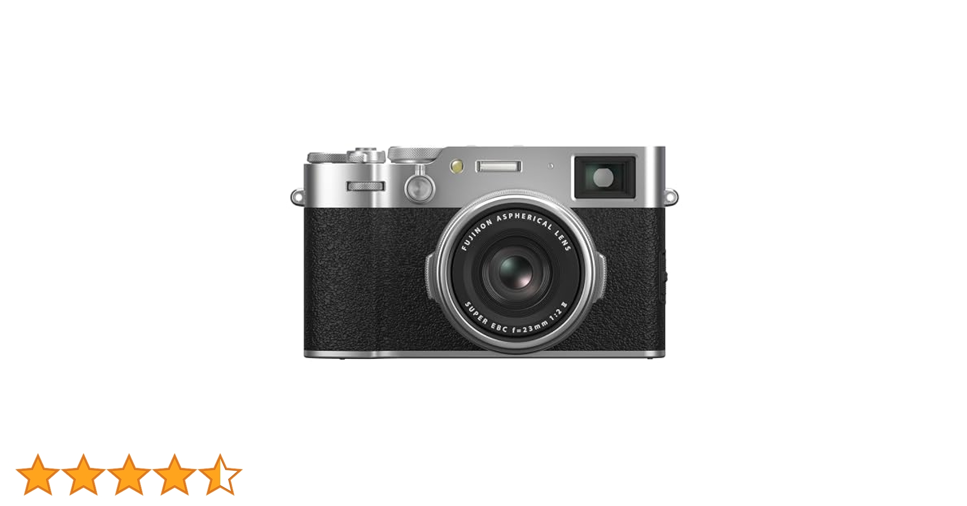 Fujifilm X100VI Silver: High-Resolution Portable Digital Camera